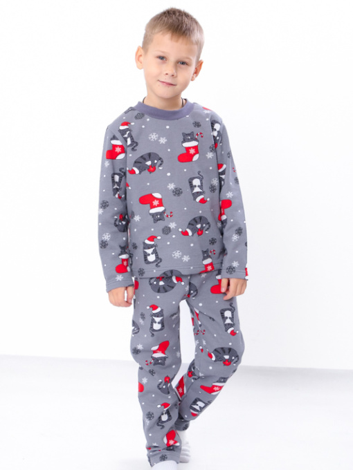 Пижама Носи своє модель 6076-kotiki-temno-srij Фото