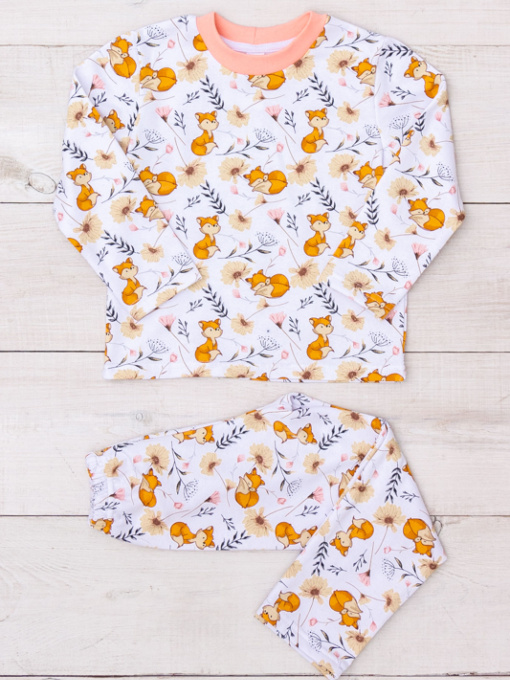 Піжама Носи своє Модель 6076-024-5-lisichki-blij Фото