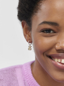 Серьги-кольца TOUS модель 015903535 Серьги-кольца TOUS модель 015903535 Фото