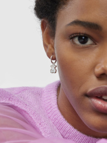 Серьги-кольца TOUS модель 015903535 Серьги-кольца TOUS модель 015903535 Фото