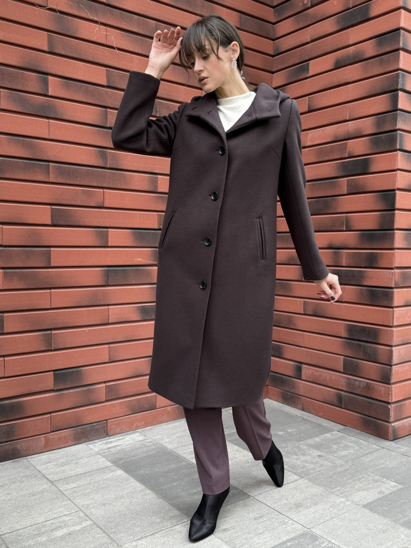 Пальто CAT ORANGE модель 4453 Фото