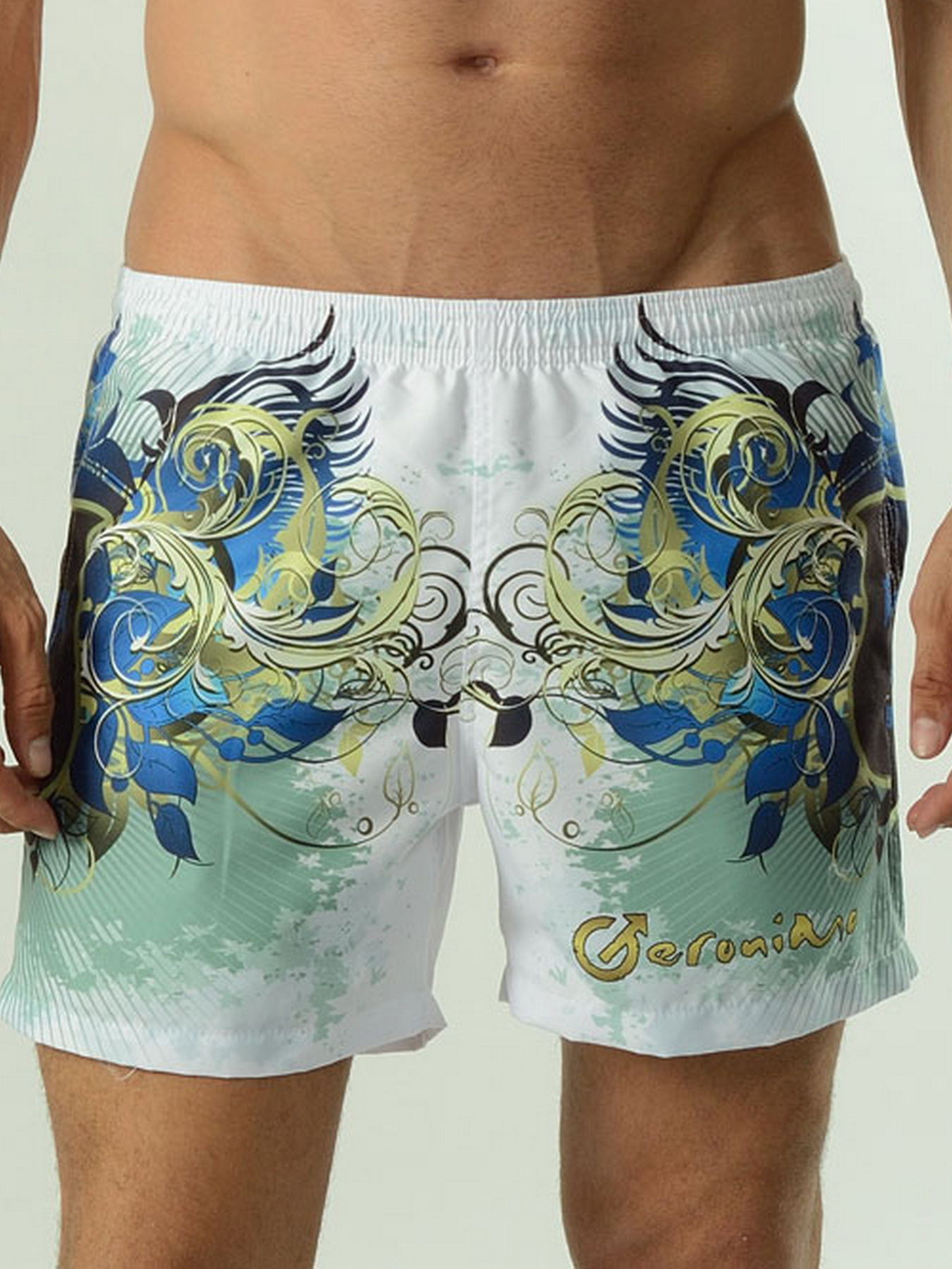 Шорты для плавания Geronimo модель 1621p1_White Фото