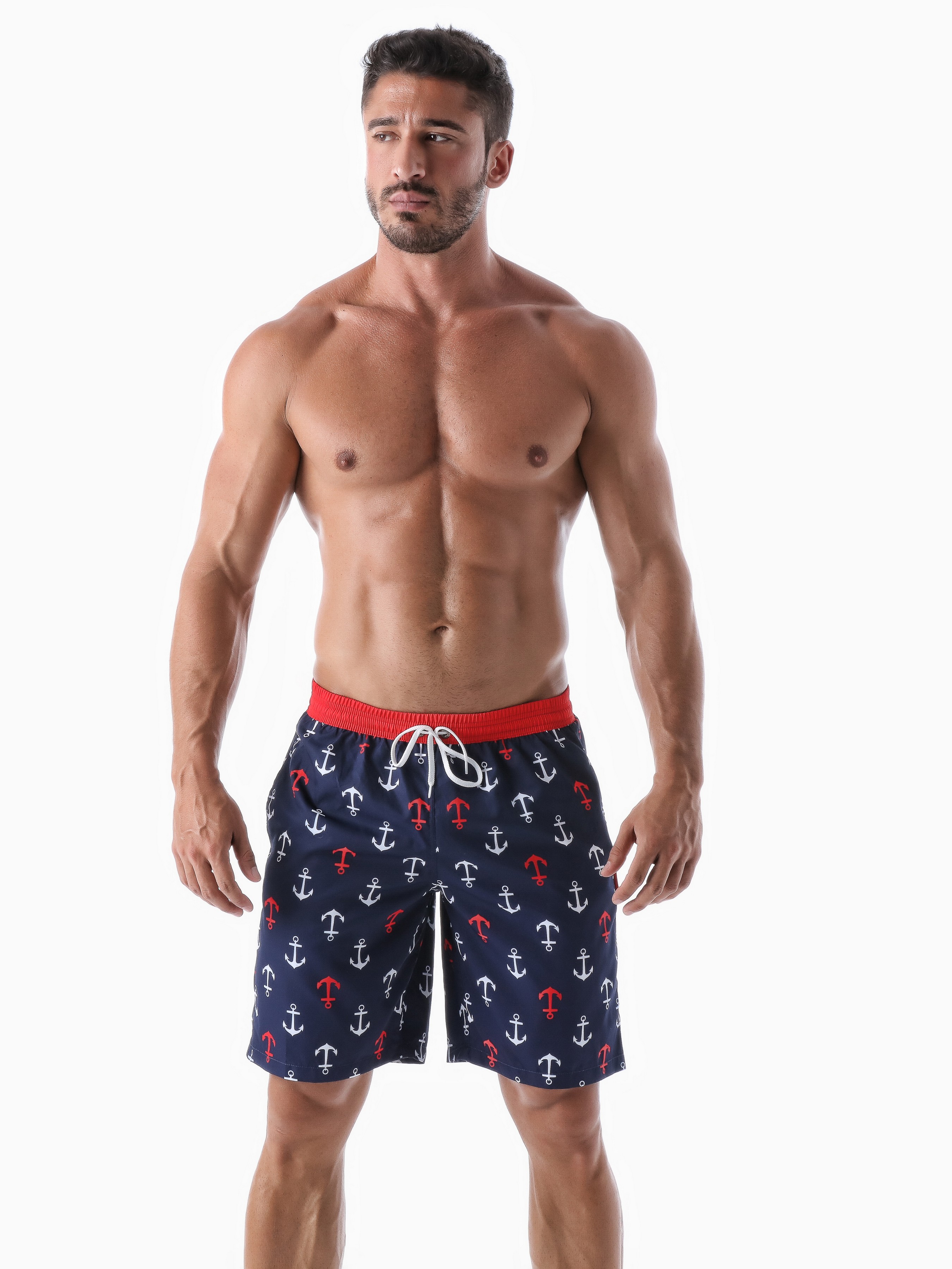 Чоловічі Шорти для плавання Geronimo  (2022p4) колір синій, матеріал поліестер