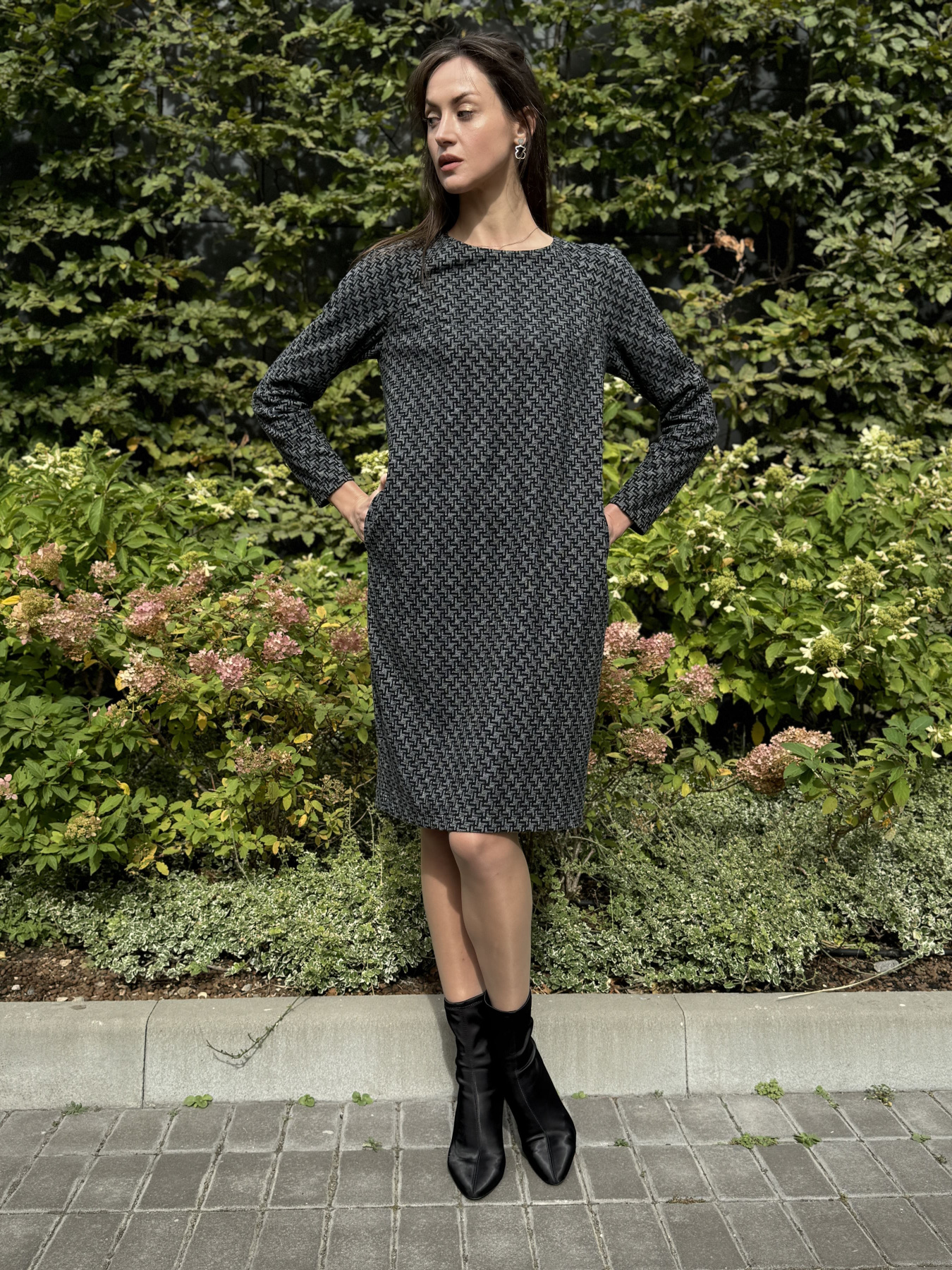 Платье миди CAT ORANGE модель 5803c Фото