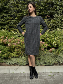 Платье миди CAT ORANGE модель 5803c Платье миди CAT ORANGE модель 5803c Фото