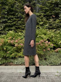 Платье миди CAT ORANGE модель 5803c Платье миди CAT ORANGE модель 5803c Фото