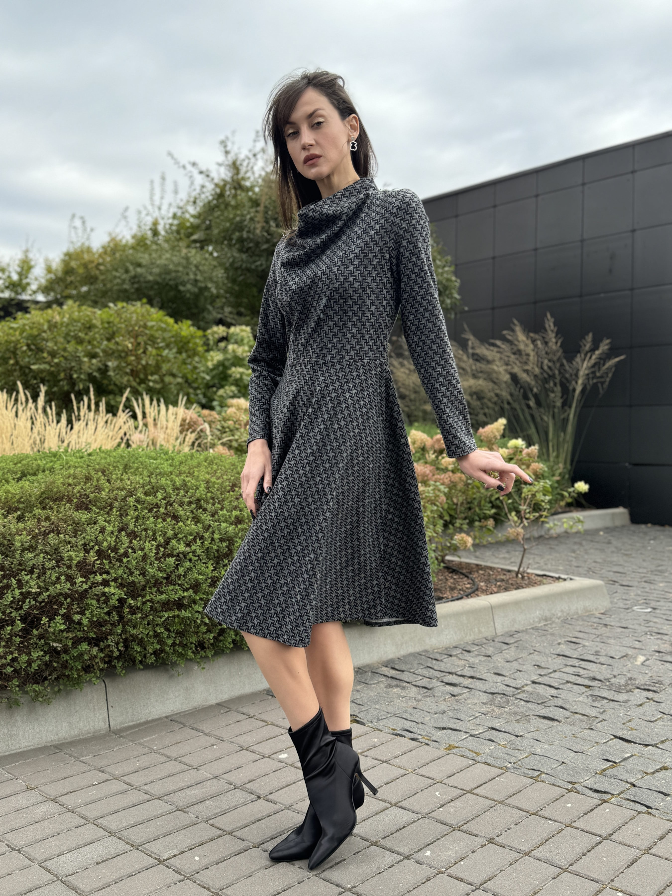 Платье миди CAT ORANGE модель 5802c Фото