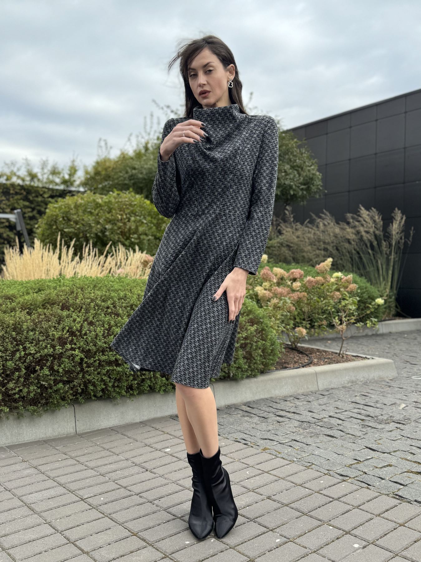 Платье миди CAT ORANGE модель 5802c Фото