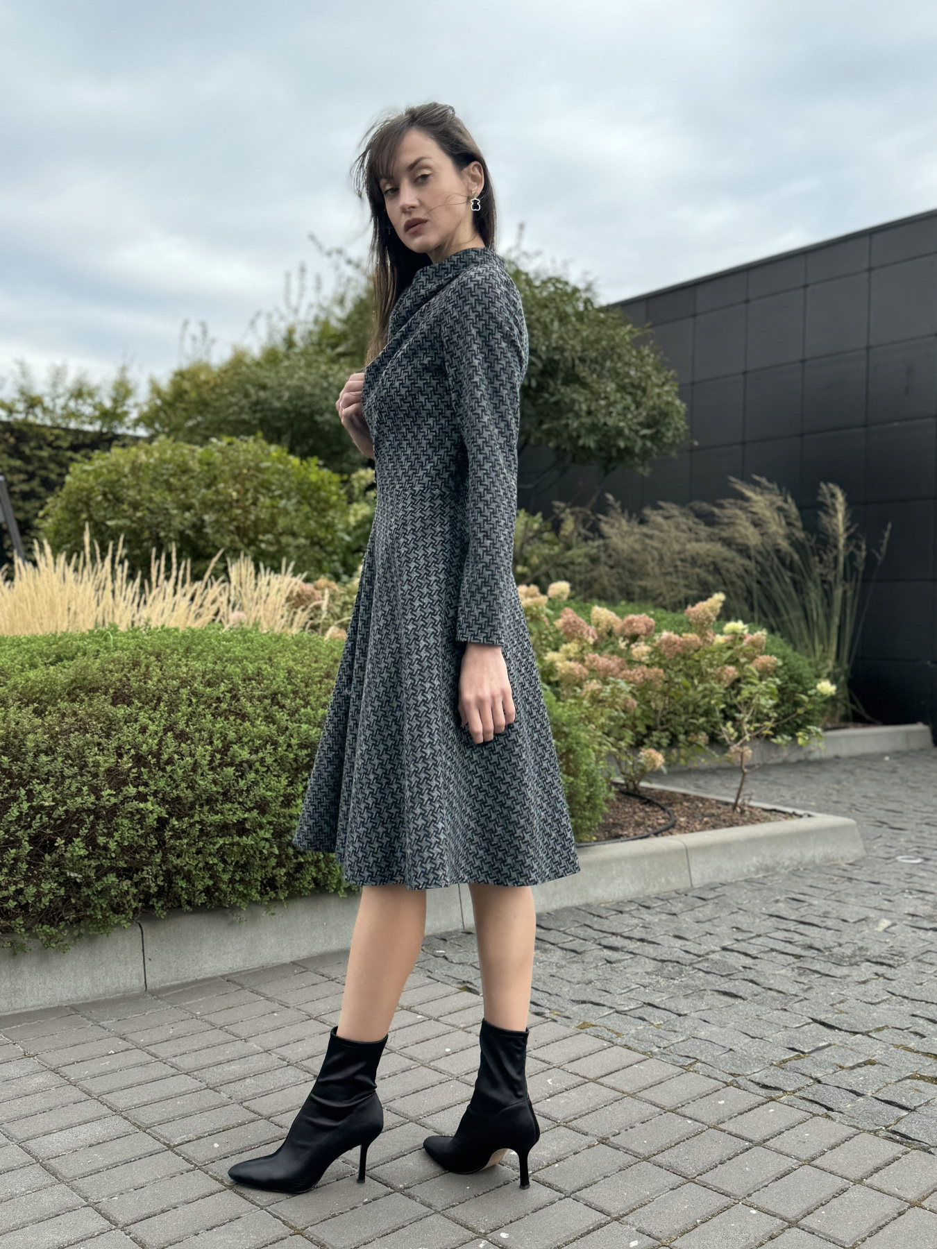 Платье миди CAT ORANGE модель 5802c Фото