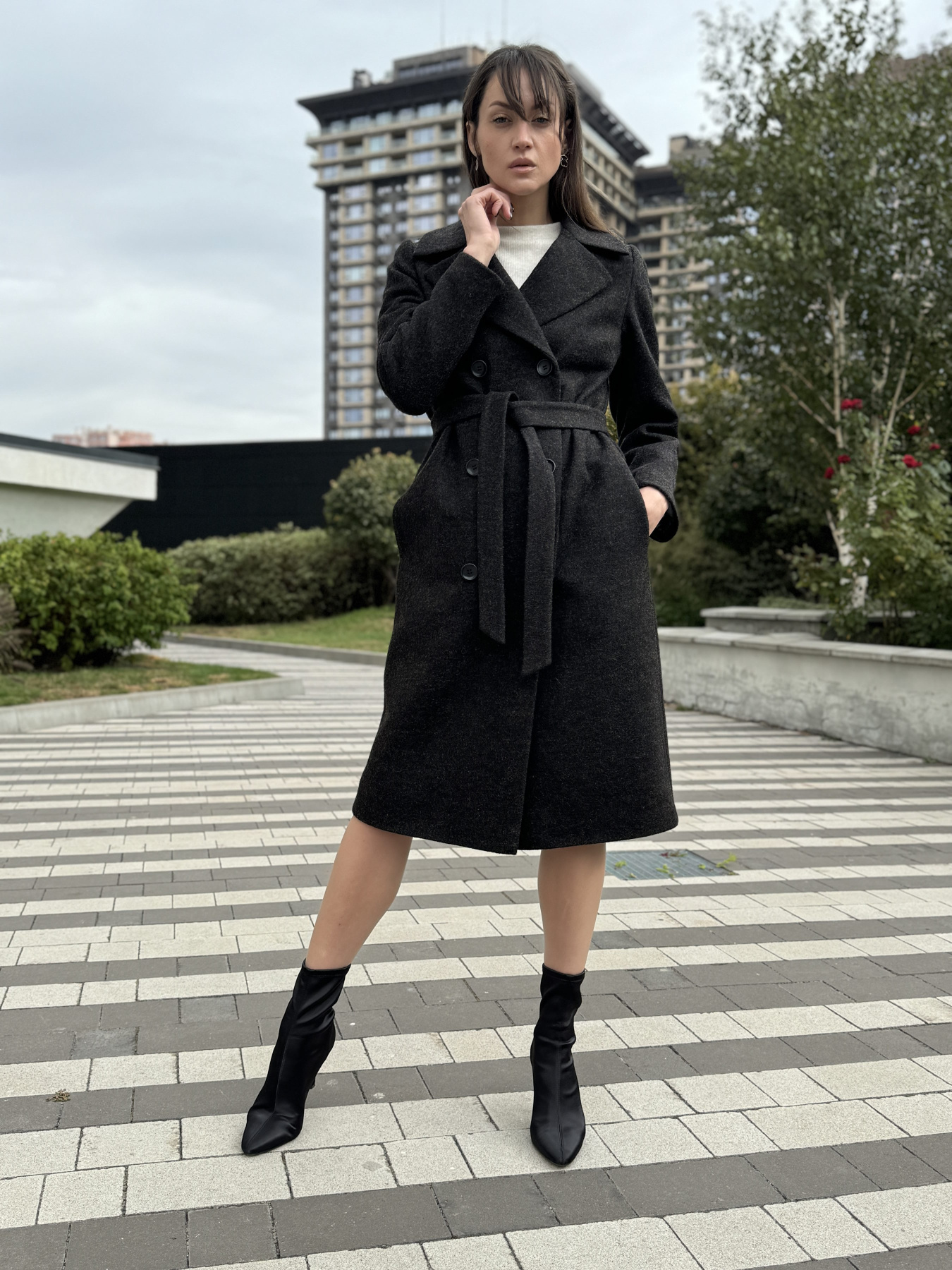 Пальто CAT ORANGE модель 4451 Фото