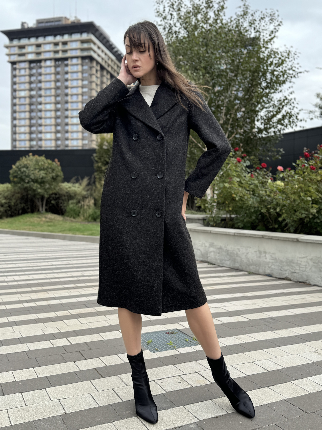 Пальто CAT ORANGE модель 4451 Фото