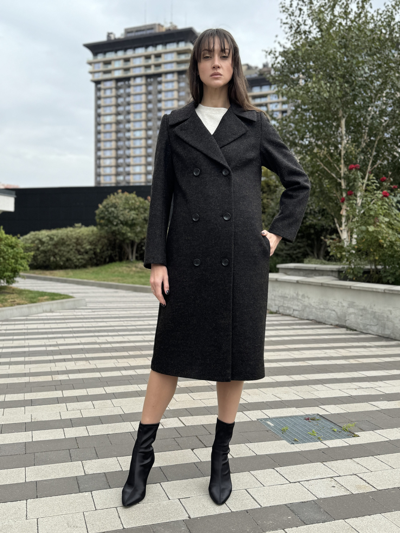 Пальто CAT ORANGE модель 4451 Фото