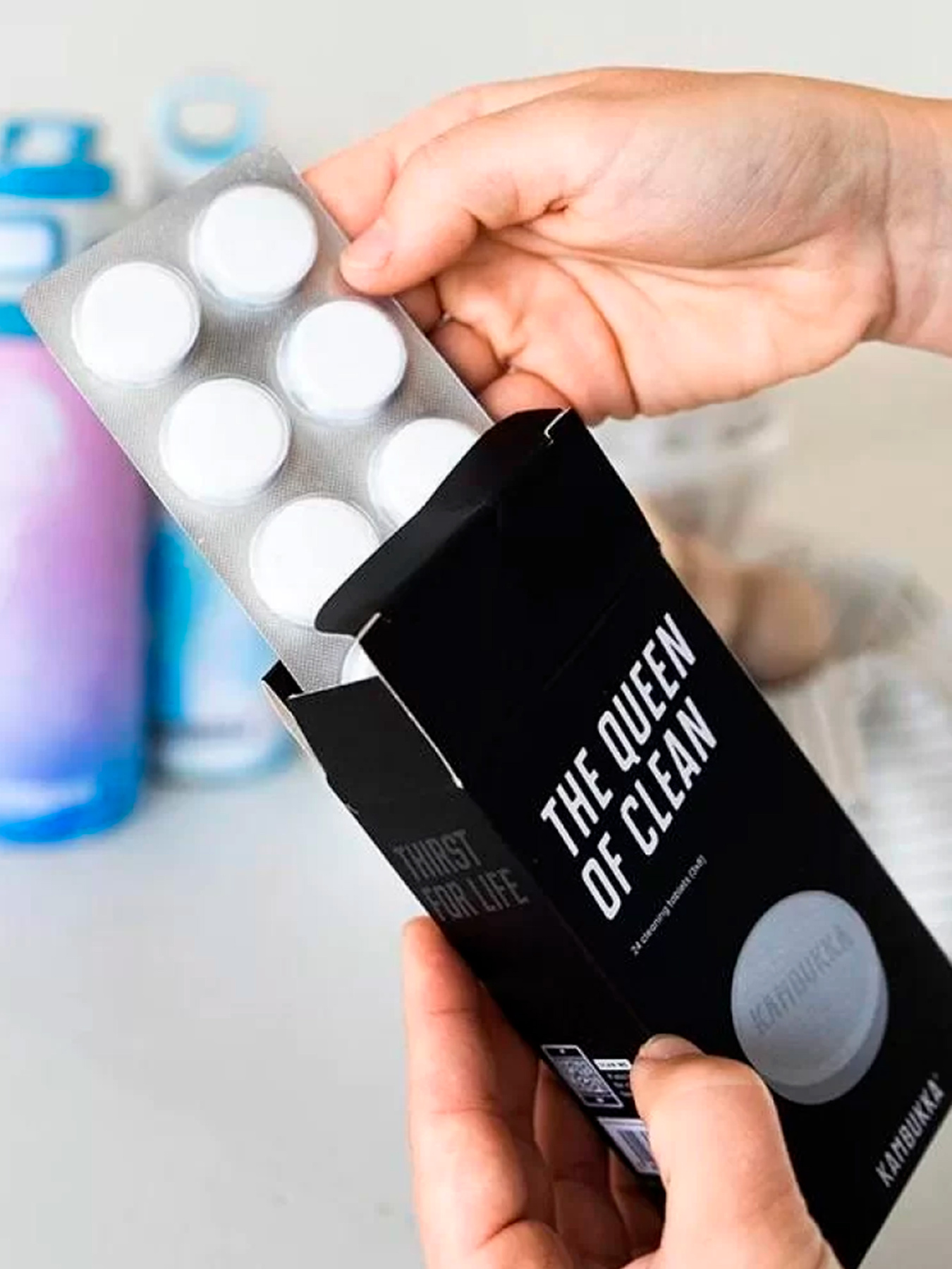 Бутылки Kambukka Таблетки Для Очищення Пляшок модель 11-07001 Фото