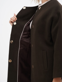 Пальто Sassofono модель A271-SF-1428_хаки Фото