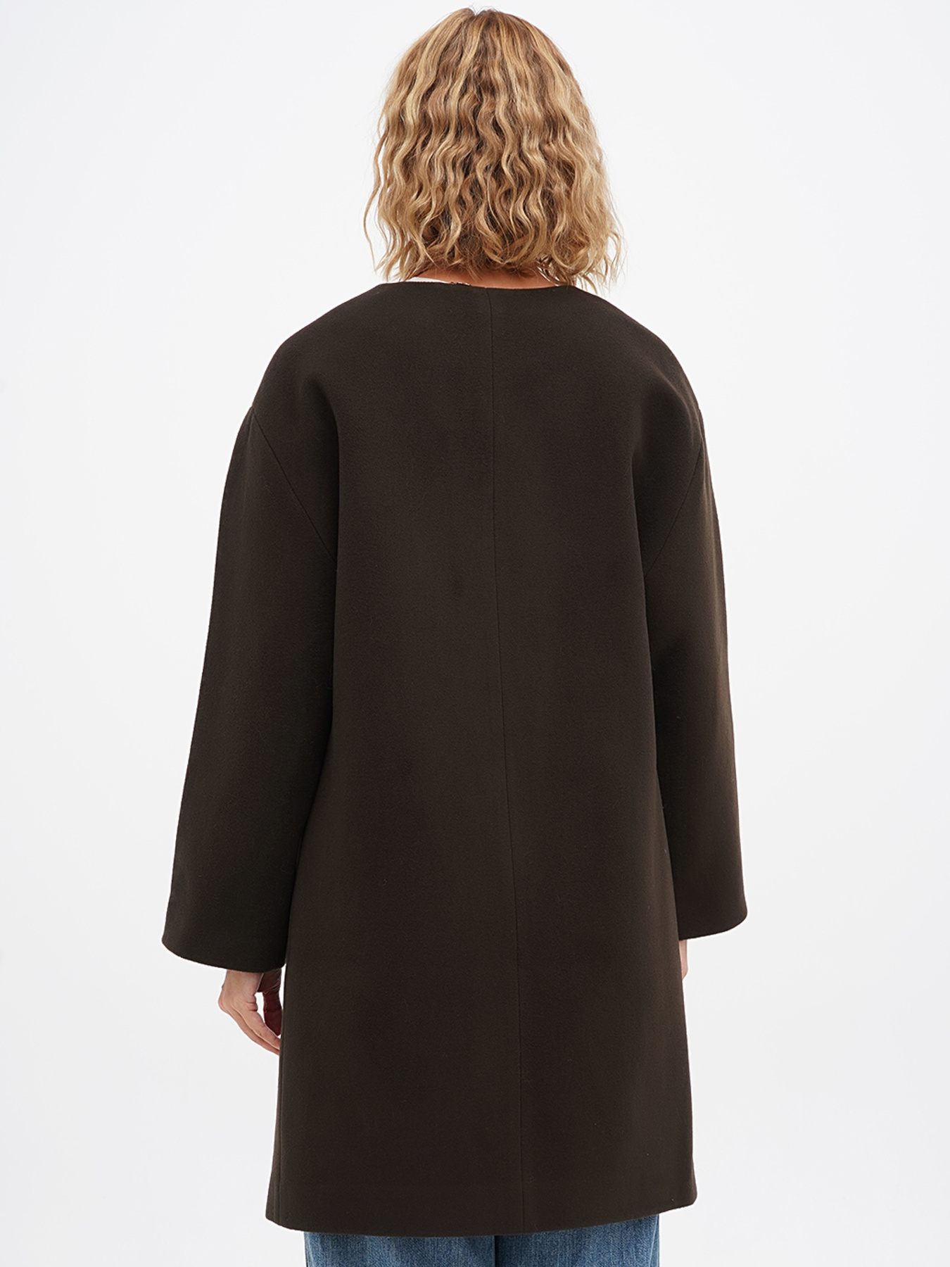 Пальто Sassofono модель A271-SF-1428_хаки Фото