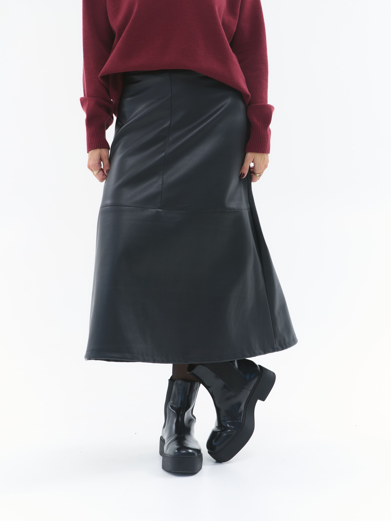 Спідниця міді Lilove модель 296 Фото