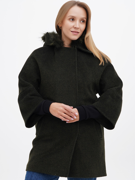 Пальто Sassofono модель A271-SF-1421_хаки Фото