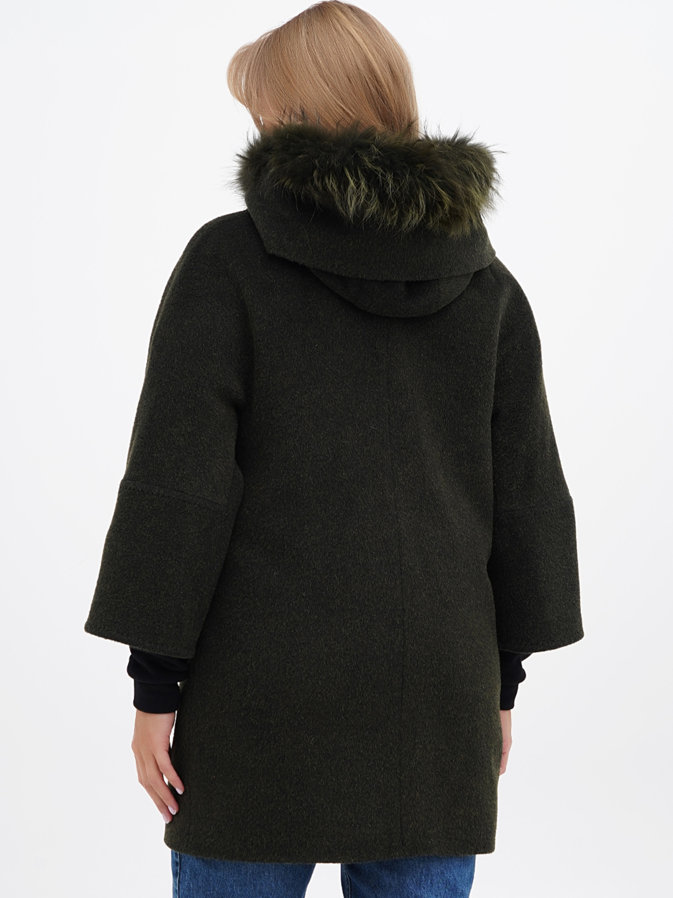 Пальто Sassofono модель A271-SF-1421_хаки Фото