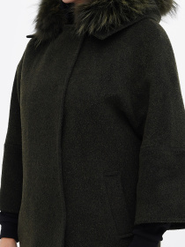 Пальто Sassofono модель A271-SF-1421_хаки Фото