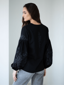 Вишита сорочка Едельвіка модель 33-23-00black Фото