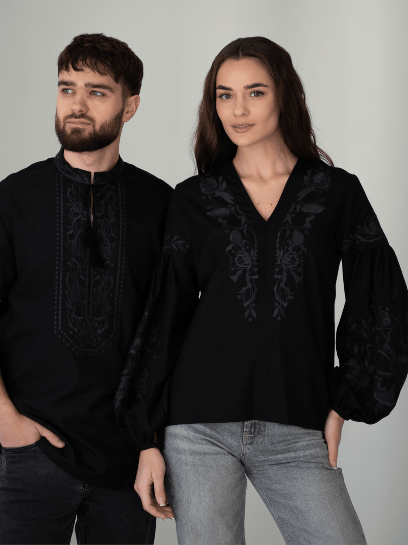 Вишита сорочка Едельвіка модель 34-23-00black Фото