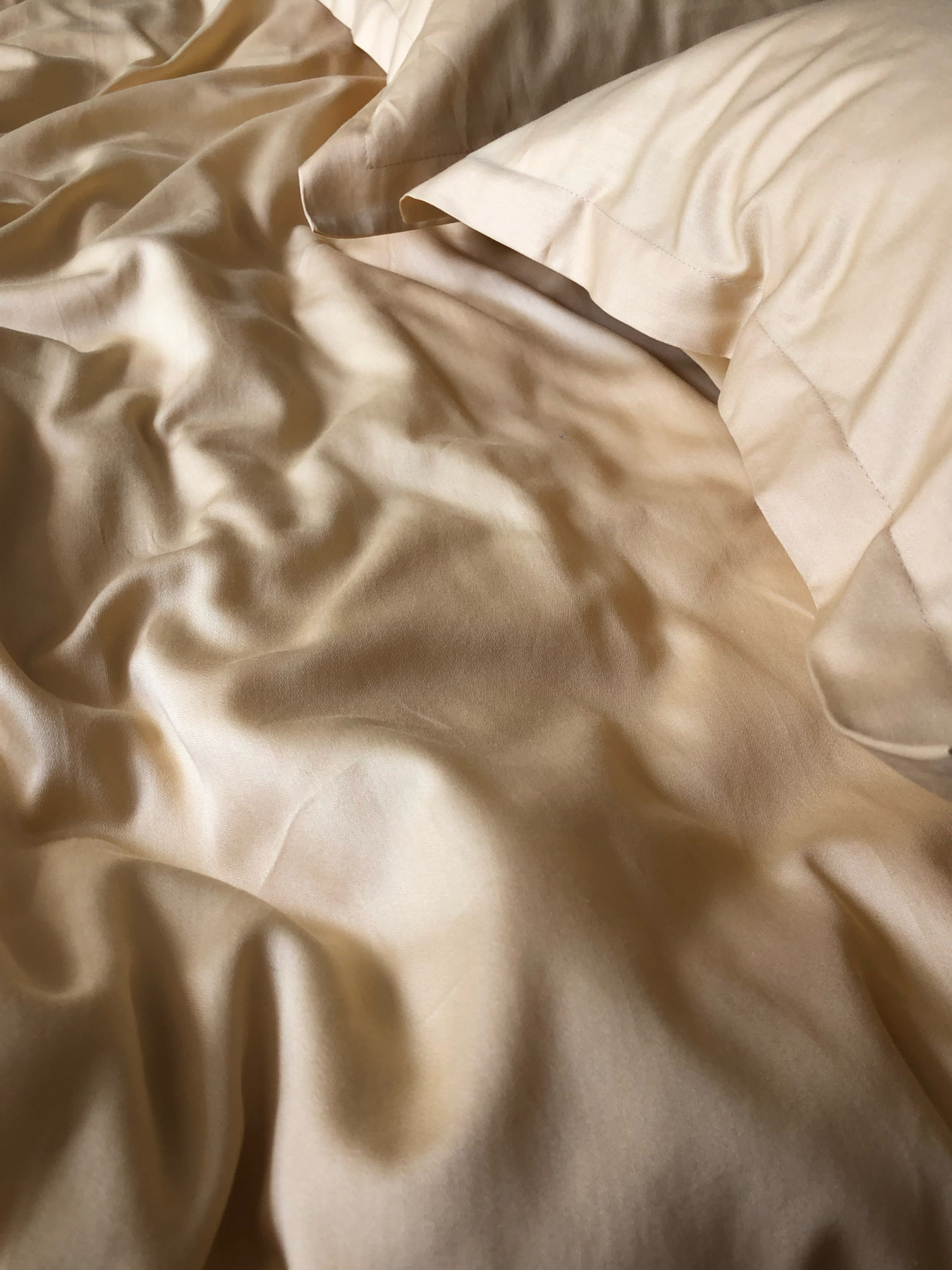 Простирадло без резинки золоте Cozy модель 8008901 Простирадло без резинки золоте Cozy модель 8008901 Фото