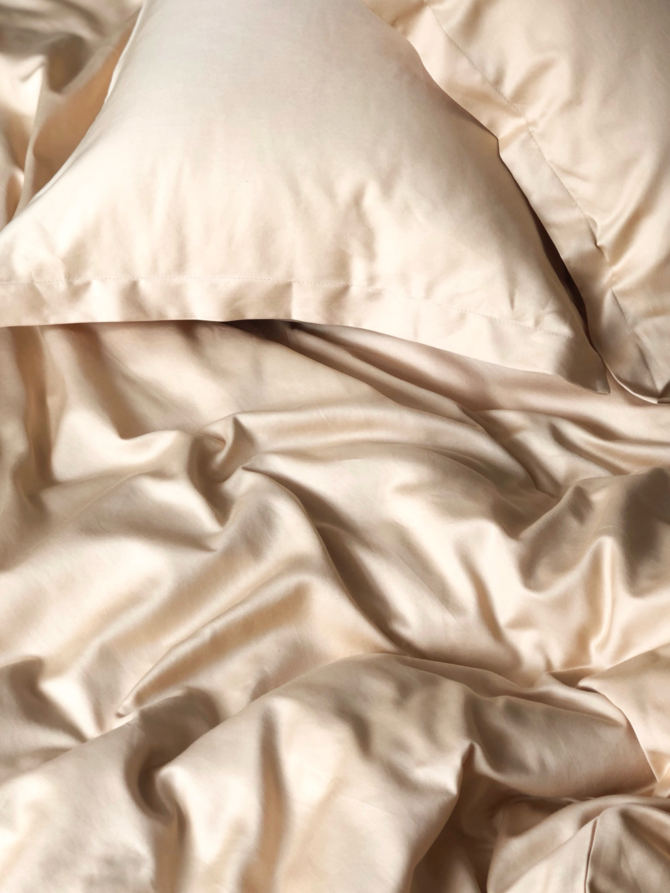 Простирадло без резинки золоте Cozy модель 8008901 Простирадло без резинки золоте Cozy модель 8008901 Фото