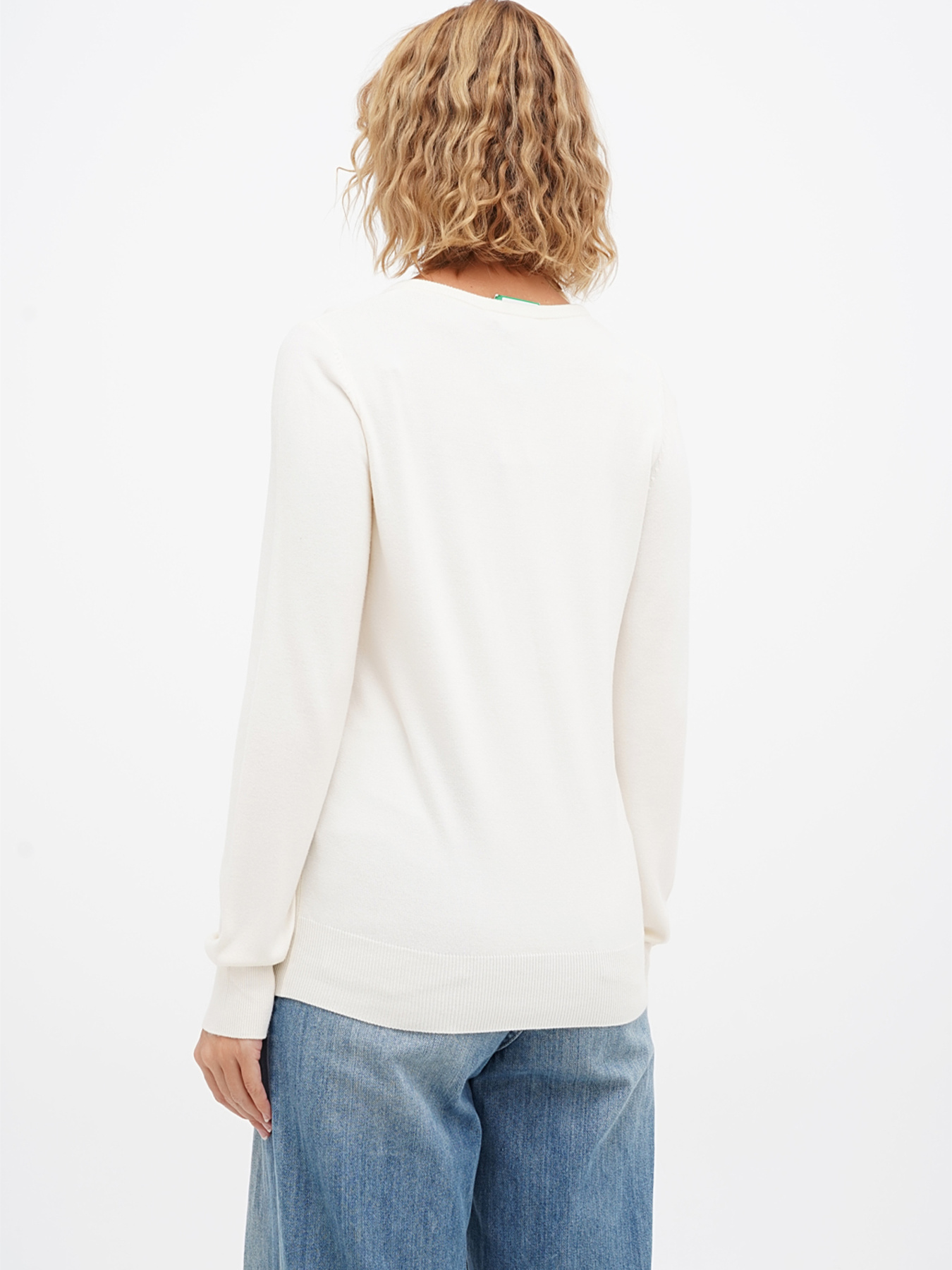 Джемпер Sassofono модель A271-SF-1409_молочный Фото