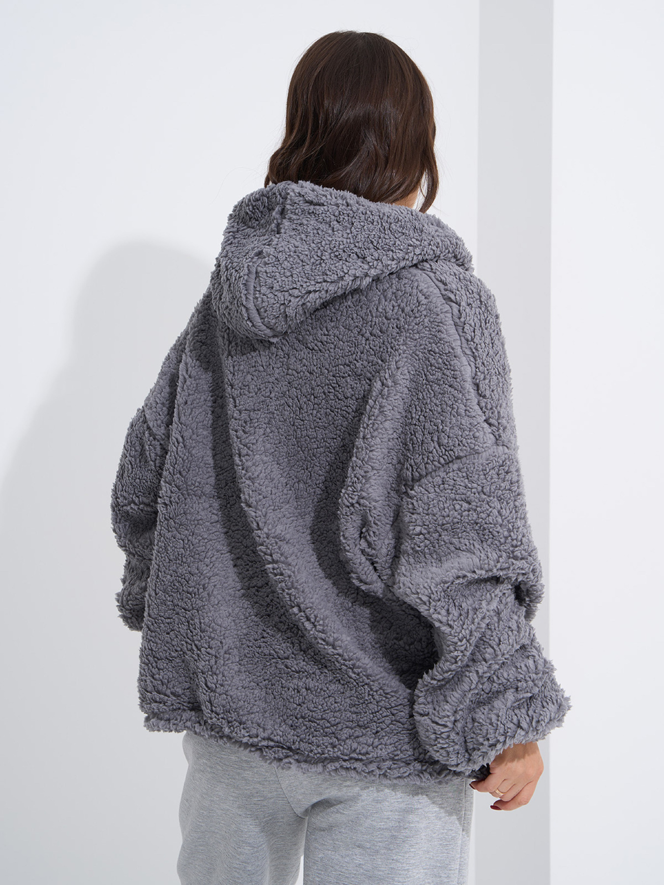 Худи ISSA Plus модель 13580_серый Фото