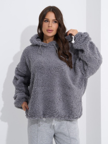 Худи ISSA Plus модель 13580_серый Фото