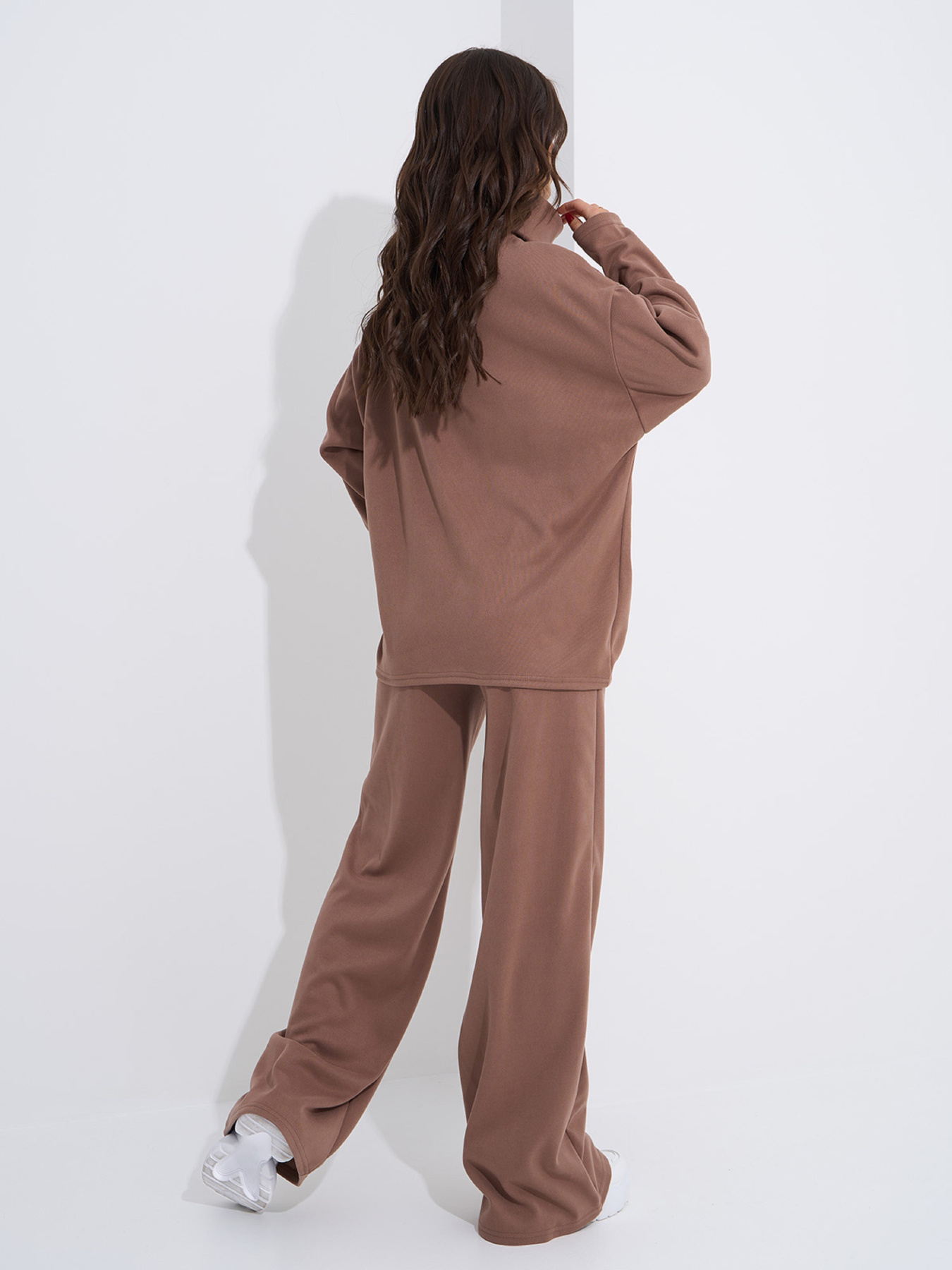 Костюм ISSA Plus модель 14820_коричневый Фото