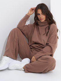 Костюм ISSA Plus модель 14820_коричневый Фото