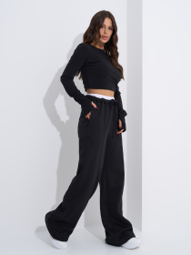 Палаццо ISSA Plus модель 14909_черный Фото