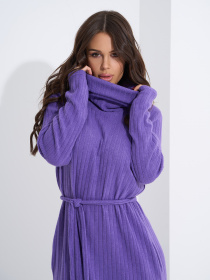 Сукня міді ISSA Plus модель 14938_сиреневый Фото