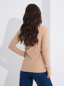 Лонгслів ISSA Plus модель 14941_бежевый Фото