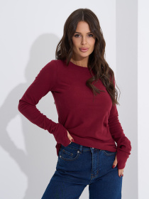 Лонгслів ISSA Plus модель 14941_бордовый Фото