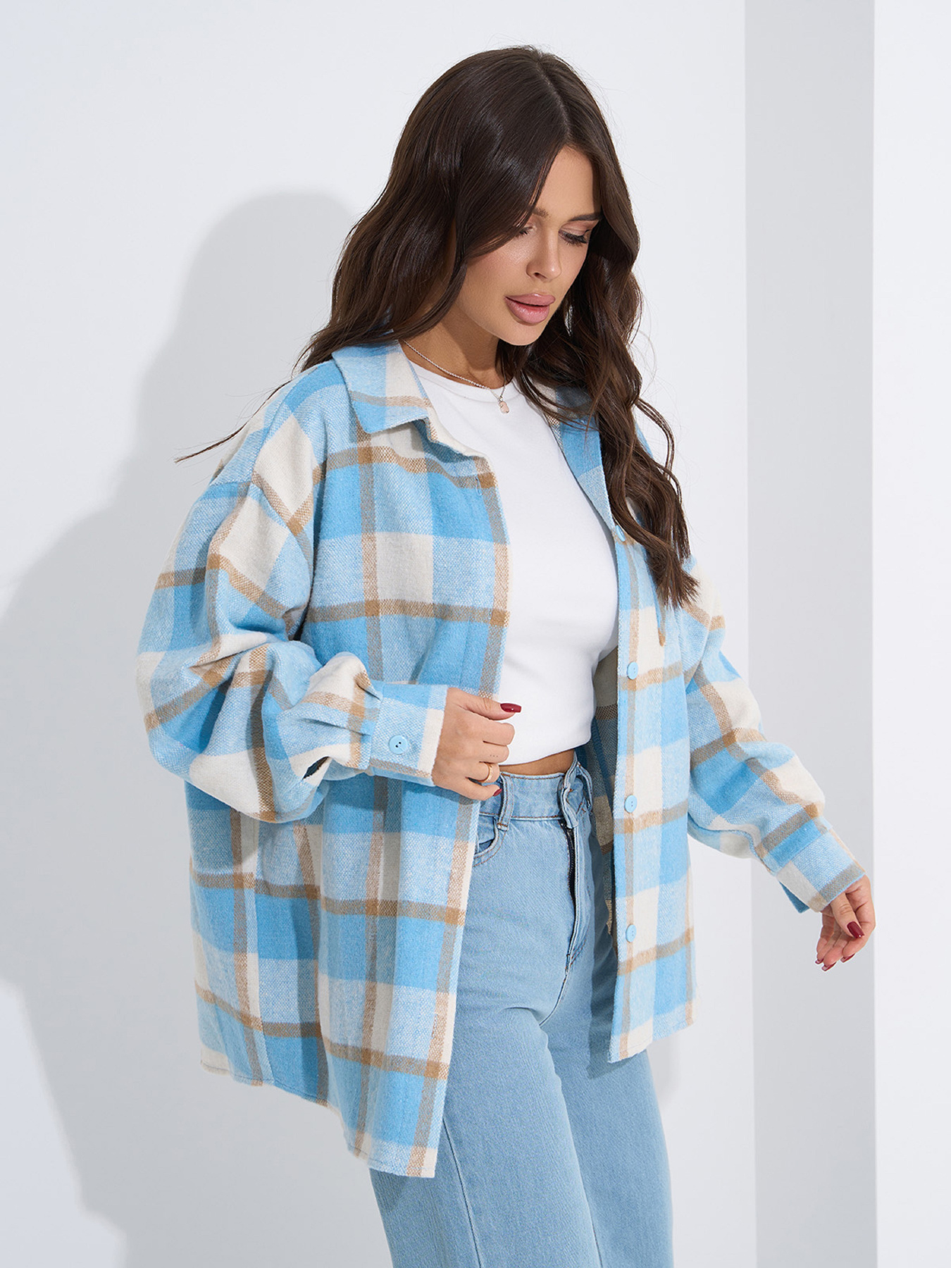 Сорочка повсякденна ISSA Plus модель 14945_мультиколор Сорочка повсякденна ISSA Plus модель 14945_мультиколор Фото