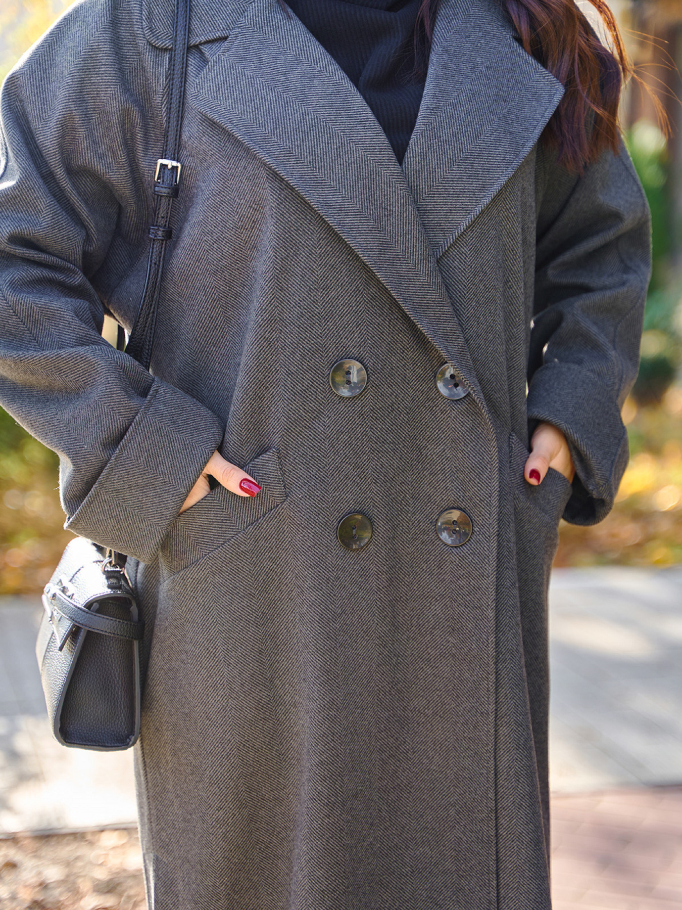 Пальто ISSA Plus модель 14947_серый Фото