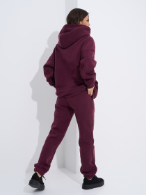 Спортивный костюм ISSA Plus модель 14948_темно_бордовый Фото