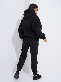 Повсякденний костюм ISSA Plus модель 14950_черный Повсякденний костюм ISSA Plus модель 14950_черный Фото