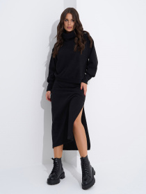 Костюм ISSA Plus модель 14953_черный Фото