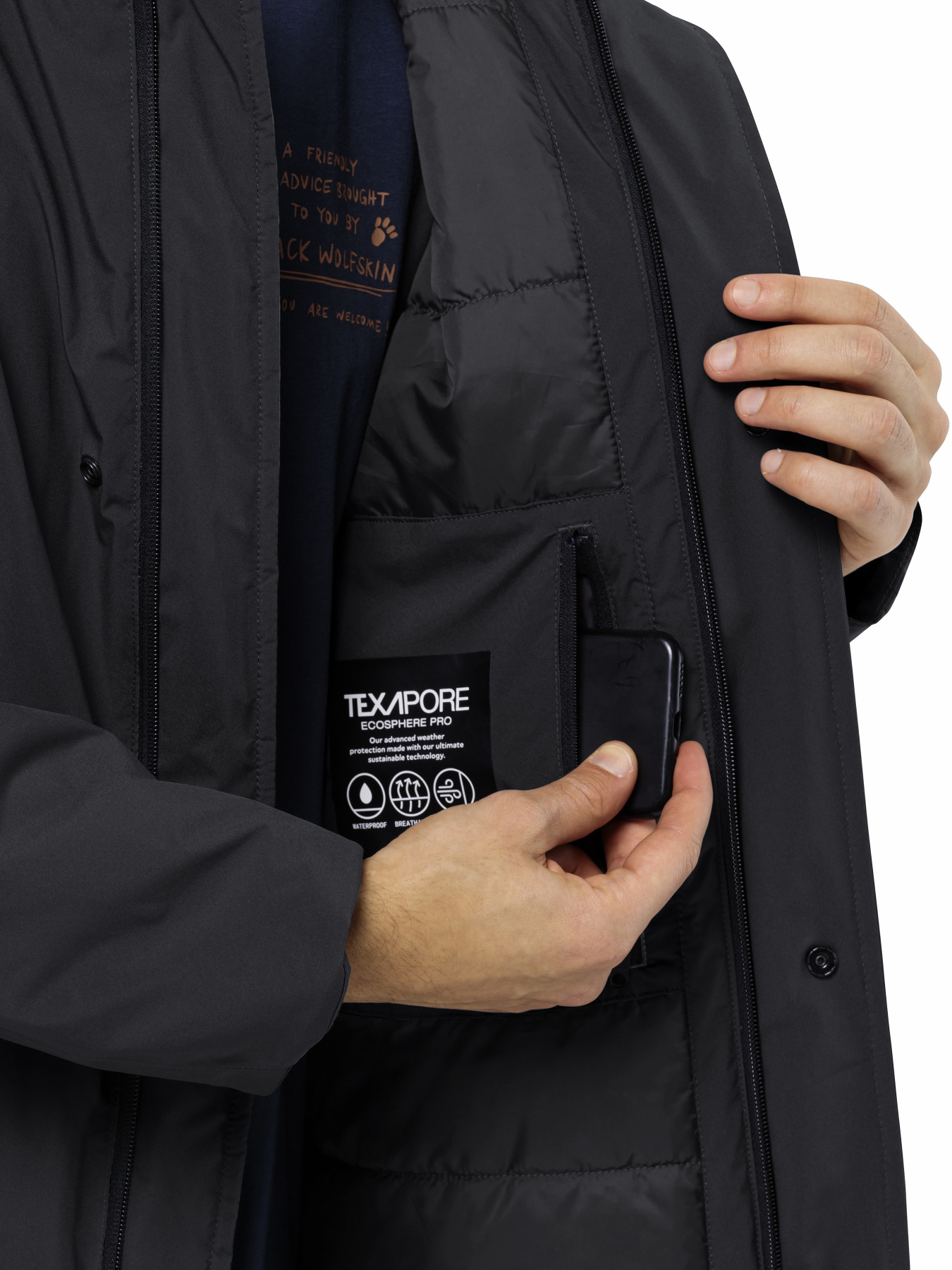 Зимняя куртка Jack Wolfskin Koenigsbau модель 1116091_6350 Фото