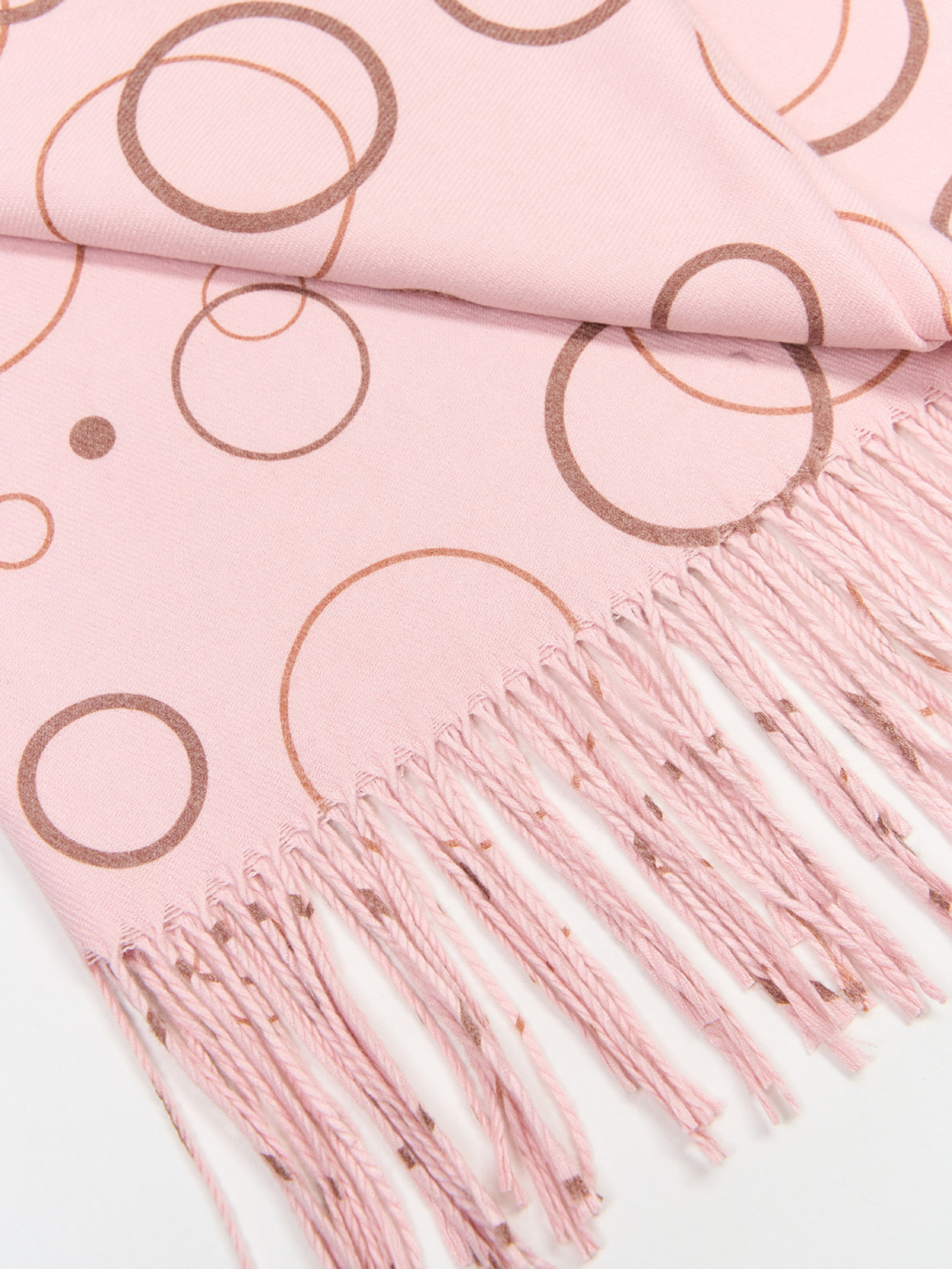 Шарф ISSA Plus модель SH-62_розовый Фото