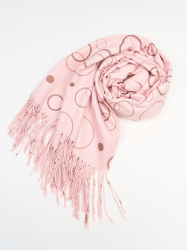 Шарф ISSA Plus модель SH-62_розовый Фото