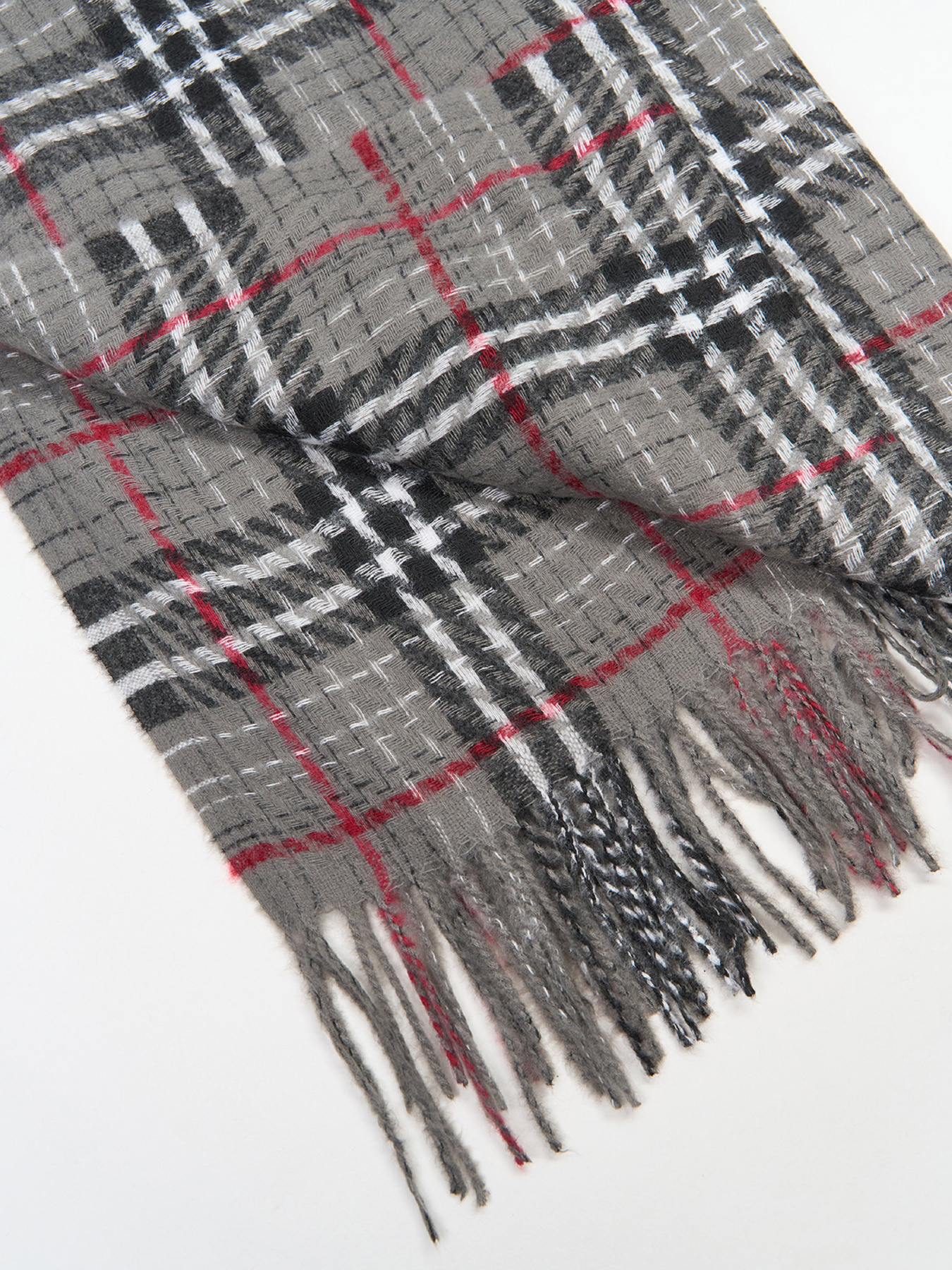 Шарф ISSA Plus Модель SH-63_темно_серый Фото