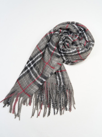 Шарф ISSA Plus модель SH-63_темно_серый Фото