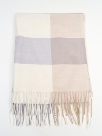 Шарф ISSA Plus модель SH-64_молочный_бежевый Фото