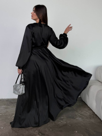 Платье макси Jadone Fashion модель Platie_Shiko_Black Фото