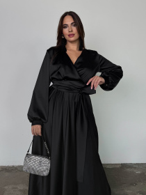 Платье макси Jadone Fashion модель Platie_Shiko_Black Фото