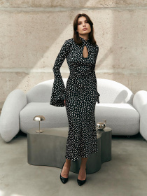 Сукня міді Anais Gose Grace Polka Dot White модель Grace polka dot white Фото